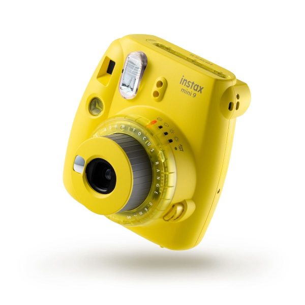 Instax Mini 9 Fujifilm (Clear Yellow)  Instant Foto-aparat