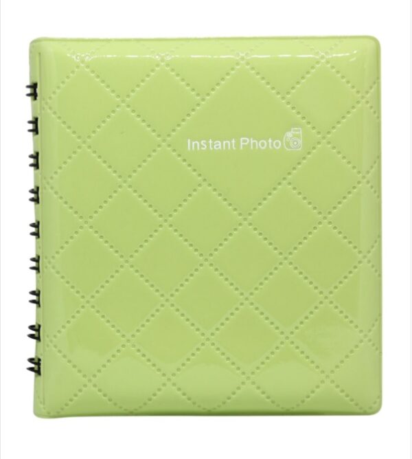 FUJIFILM Instax Mini Album - 64 Photo - Lime Green Jelly - Elit Foto