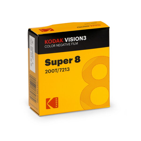 Kodak VISION3 Kolor Negativ 200T Super 8 film