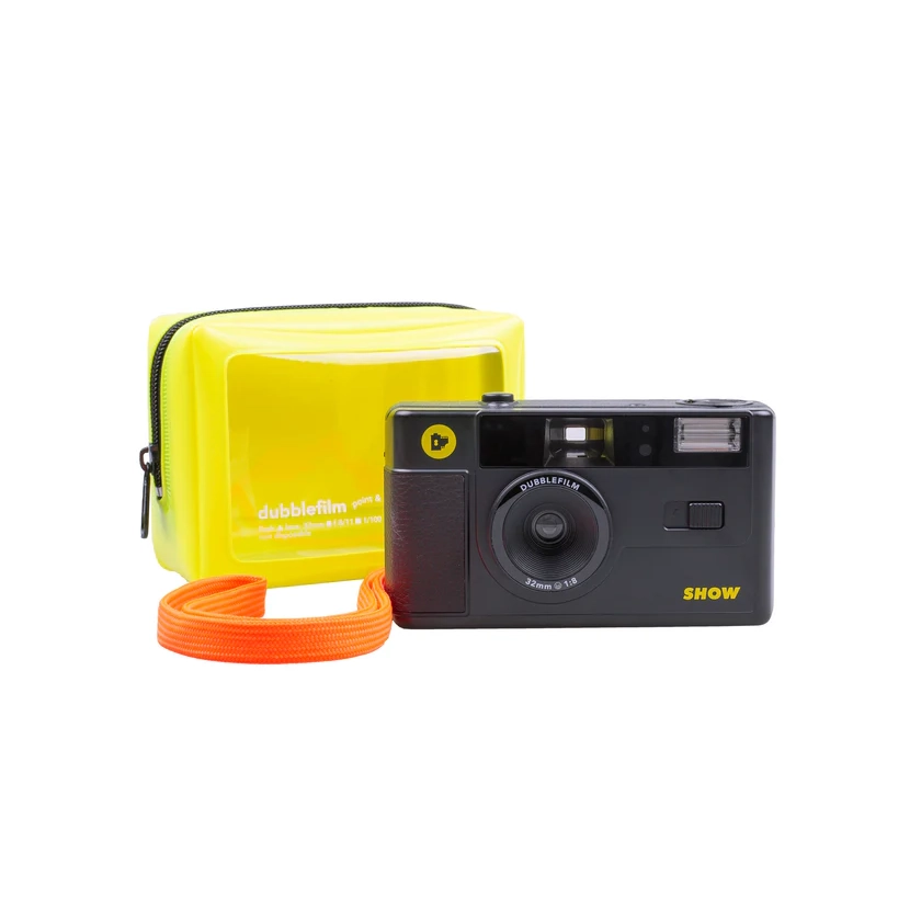 Analogni fotoaparat Dubblefilm SHOW 35mm - Crna (Black)